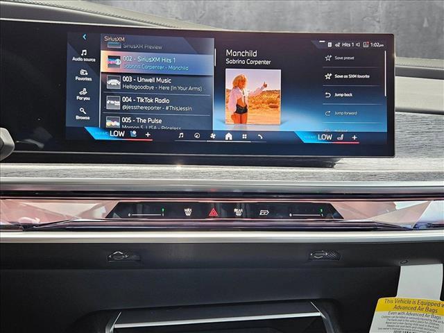 new 2025 BMW 740 car, priced at $106,985