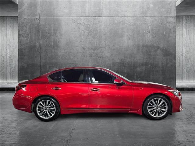 used 2022 INFINITI Q50 car, priced at $23,996