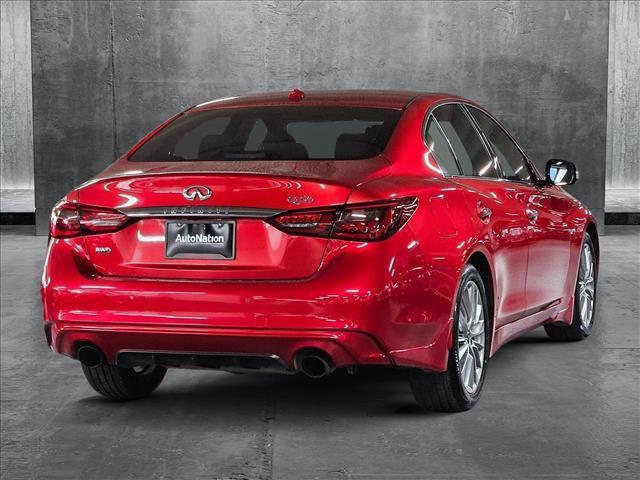 used 2022 INFINITI Q50 car, priced at $23,996