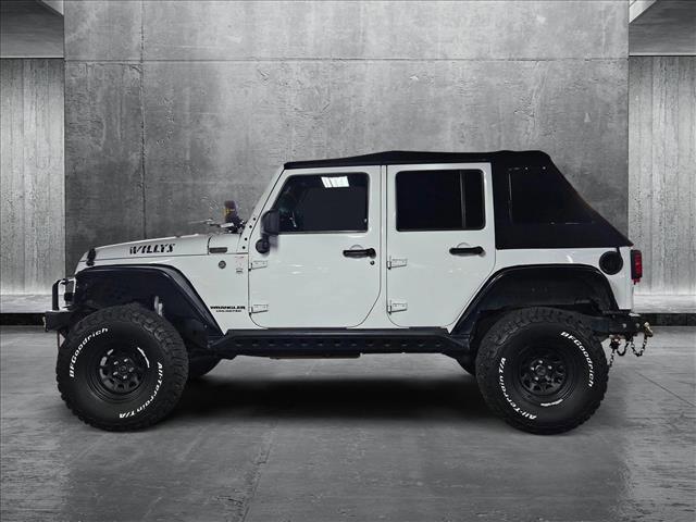 used 2016 Jeep Wrangler Unlimited car, priced at $21,426