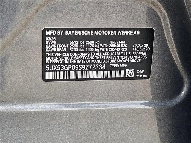 new 2025 BMW X3 car, priced at $53,060
