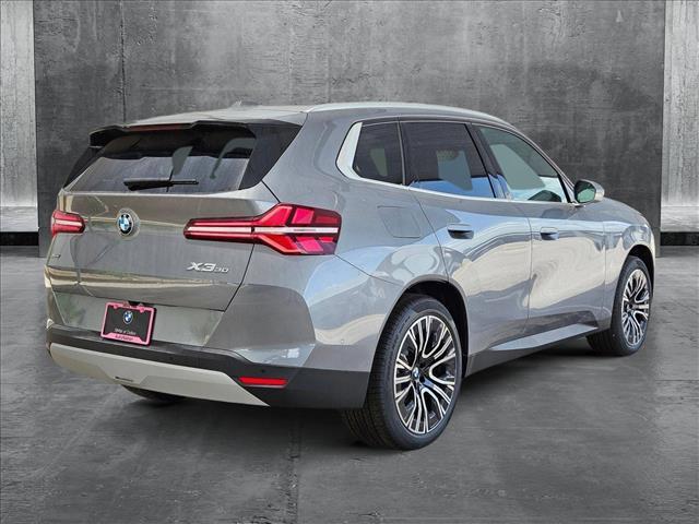 new 2025 BMW X3 car, priced at $53,060