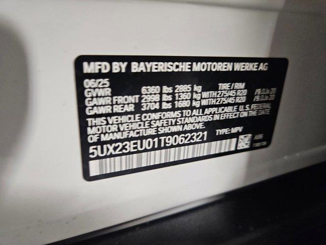new 2026 BMW X5 car, priced at $72,875