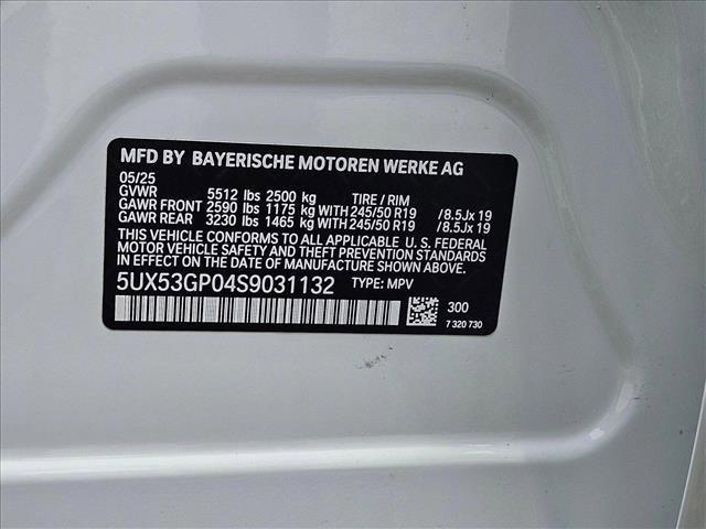 new 2025 BMW X3 car, priced at $53,375