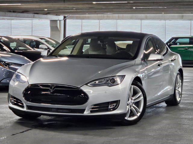 used 2014 Tesla Model S car, priced at $19,695
