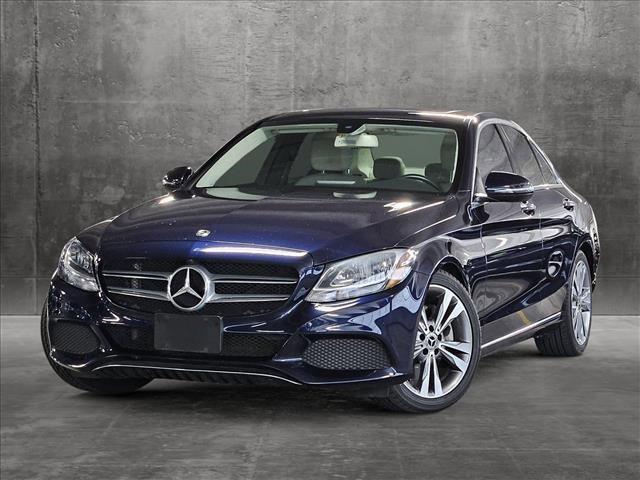 used 2018 Mercedes-Benz C-Class car, priced at $19,995