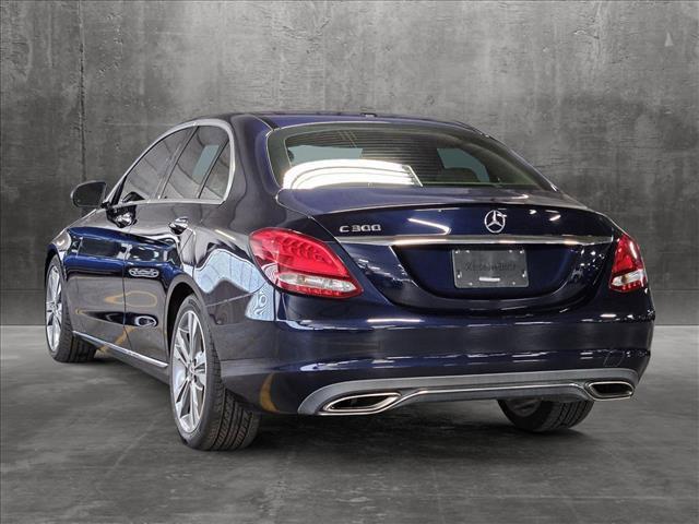 used 2018 Mercedes-Benz C-Class car, priced at $19,995