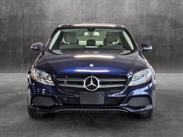 used 2018 Mercedes-Benz C-Class car, priced at $19,995