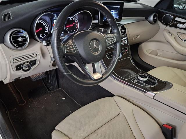 used 2018 Mercedes-Benz C-Class car, priced at $19,995