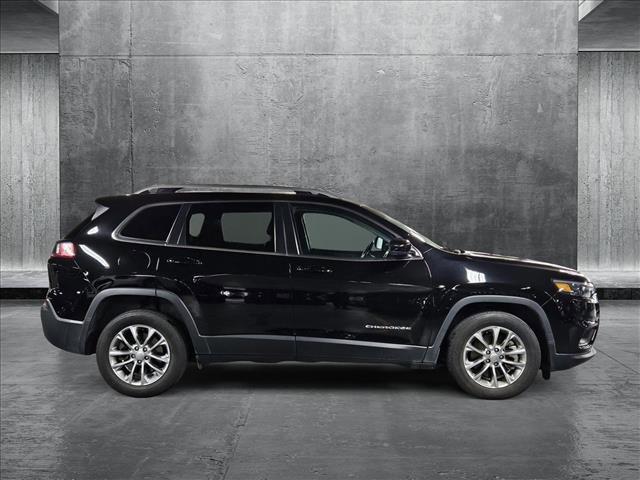 used 2021 Jeep Cherokee car, priced at $19,389