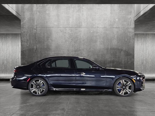 used 2024 BMW 740 car, priced at $106,320