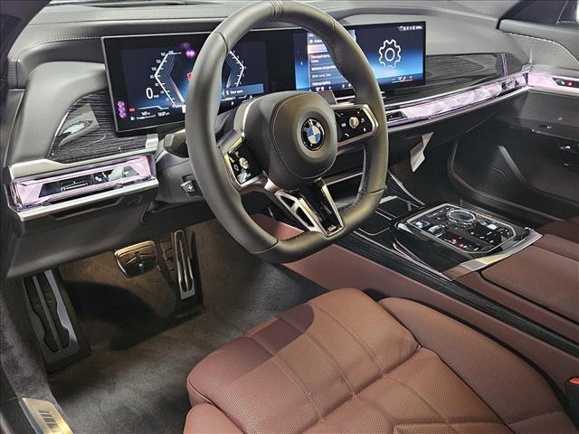 used 2024 BMW 740 car, priced at $106,320