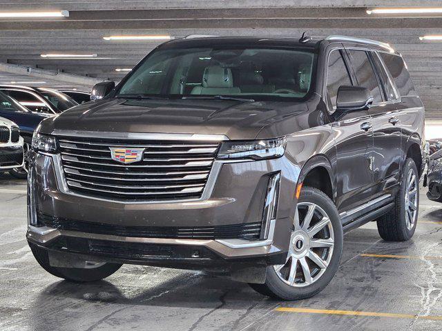 used 2021 Cadillac Escalade ESV car, priced at $74,495