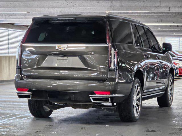 used 2021 Cadillac Escalade ESV car, priced at $74,495