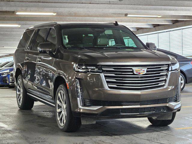 used 2021 Cadillac Escalade ESV car, priced at $74,495