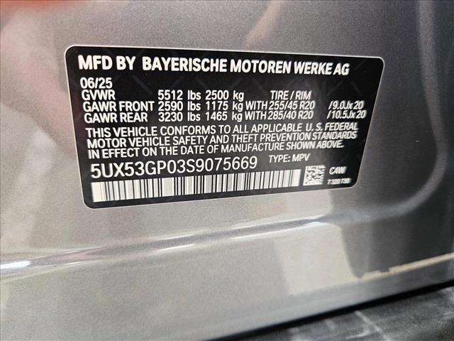 used 2025 BMW X3 car, priced at $55,000