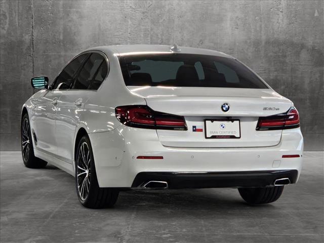 used 2021 BMW 530e car, priced at $37,374