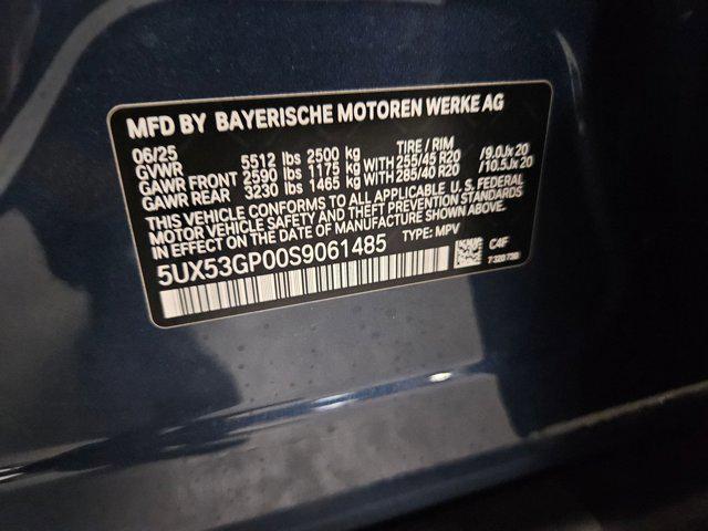 new 2025 BMW X3 car, priced at $57,900
