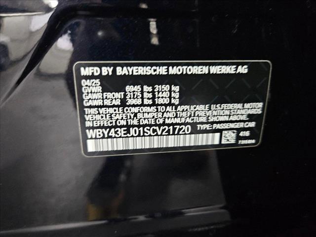 new 2025 BMW i7 car, priced at $116,880