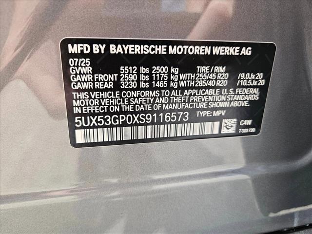 new 2025 BMW X3 car, priced at $55,510