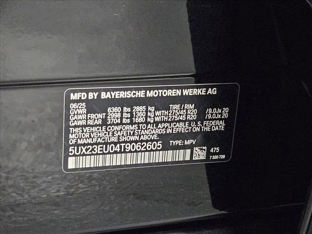 new 2026 BMW X5 car, priced at $72,875