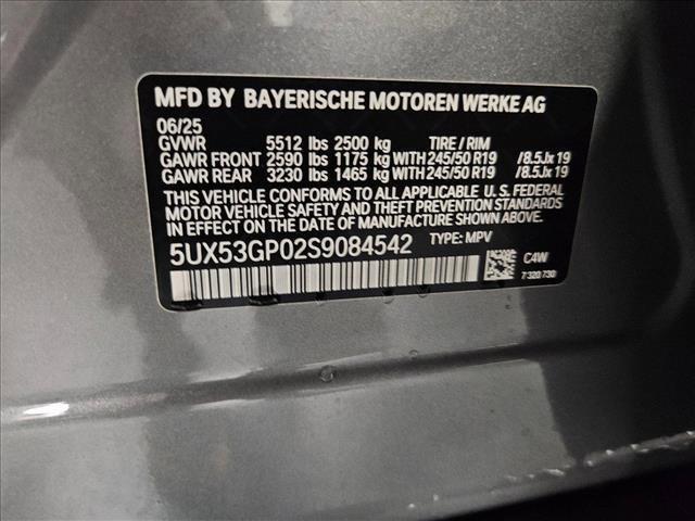 new 2025 BMW X3 car, priced at $58,300