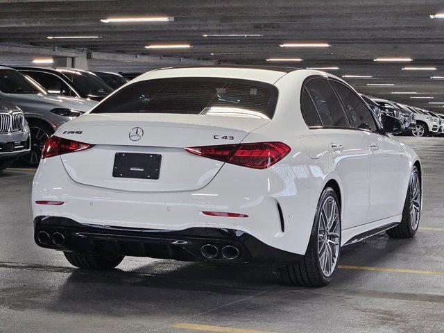 used 2024 Mercedes-Benz AMG C 43 car, priced at $63,992