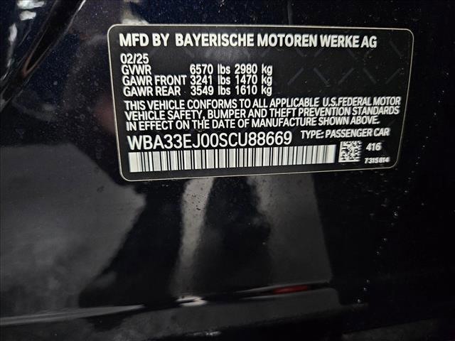 new 2025 BMW 760 car, priced at $135,275