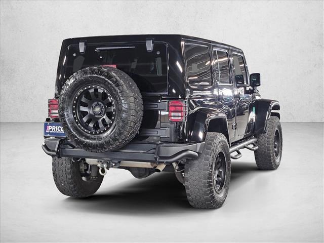 used 2016 Jeep Wrangler Unlimited car, priced at $21,498