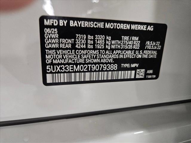 new 2026 BMW X7 car, priced at $125,135