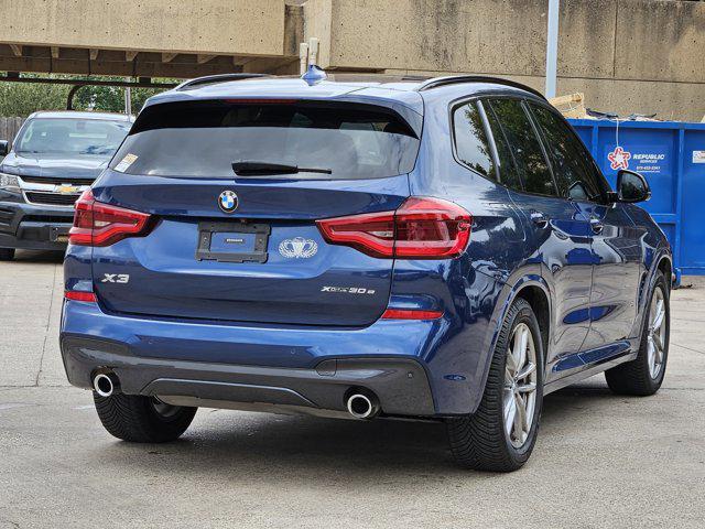 used 2021 BMW X3 PHEV car, priced at $30,996