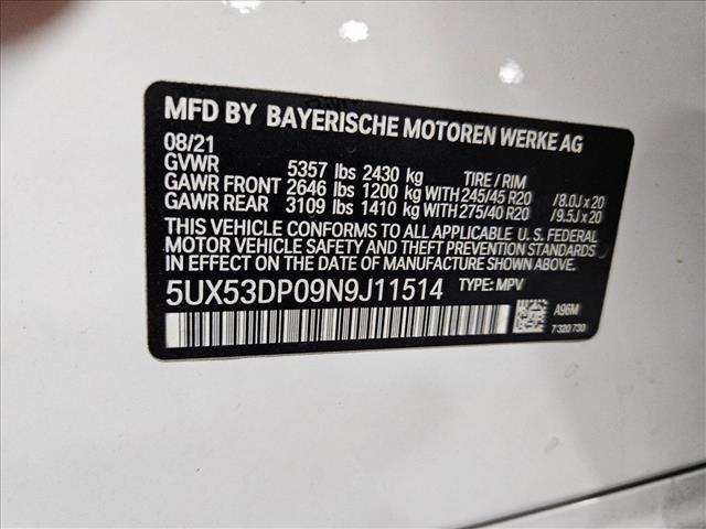 used 2022 BMW X3 car, priced at $36,270