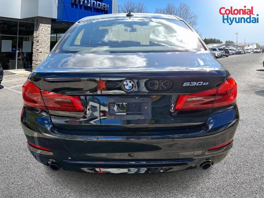 used 2018 BMW 530e car, priced at $21,900