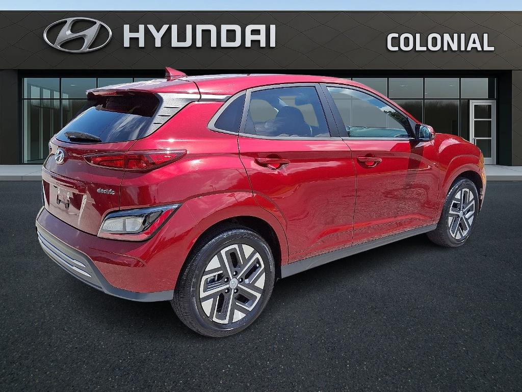 used 2023 Hyundai Kona EV car, priced at $22,457