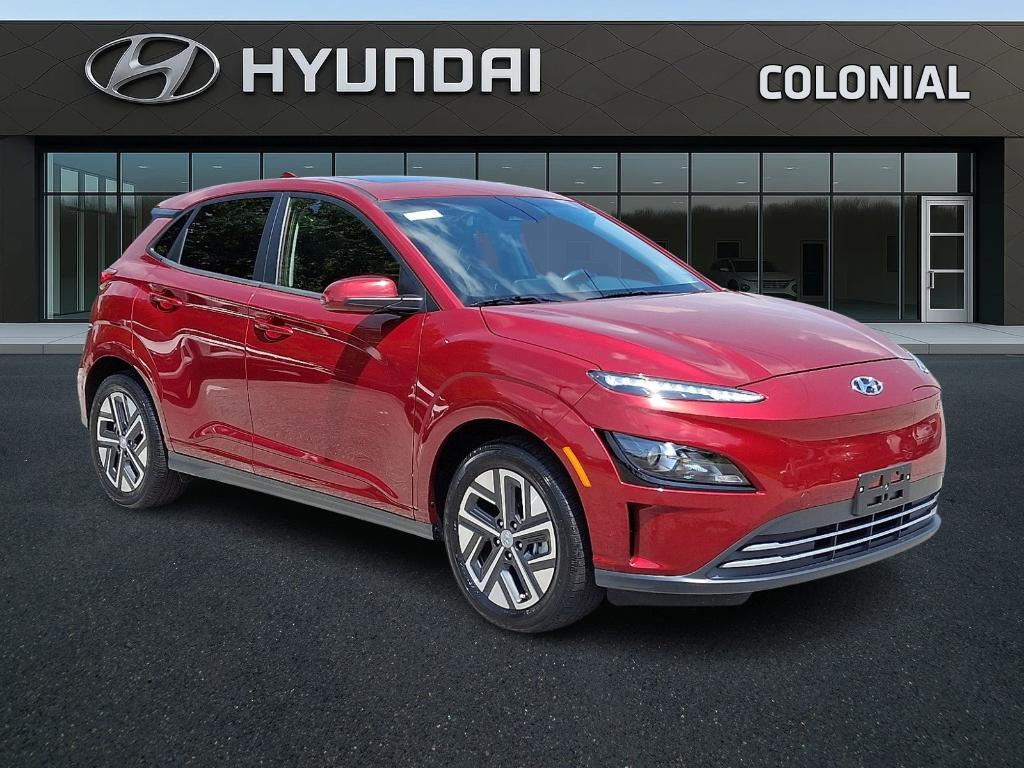 used 2023 Hyundai Kona EV car, priced at $22,457