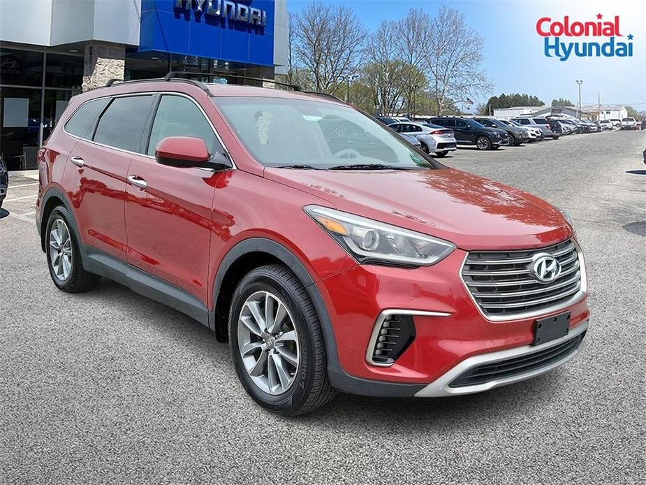 used 2017 Hyundai Santa Fe car, priced at $14,999