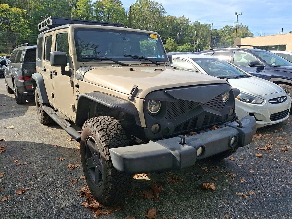 used 2016 Jeep Wrangler Unlimited car, priced at $17,925