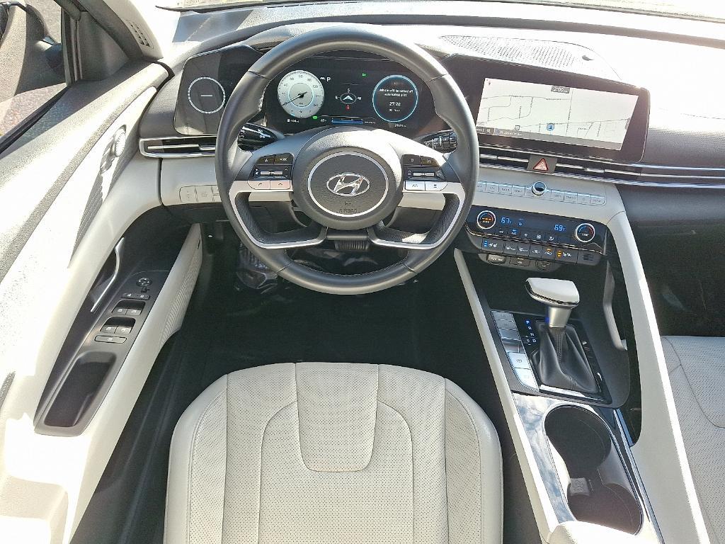 used 2021 Hyundai ELANTRA HEV car, priced at $21,999