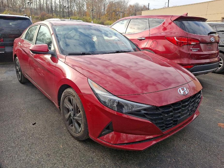 used 2021 Hyundai Elantra car, priced at $18,900