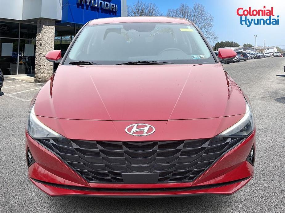 used 2021 Hyundai Elantra car, priced at $18,500