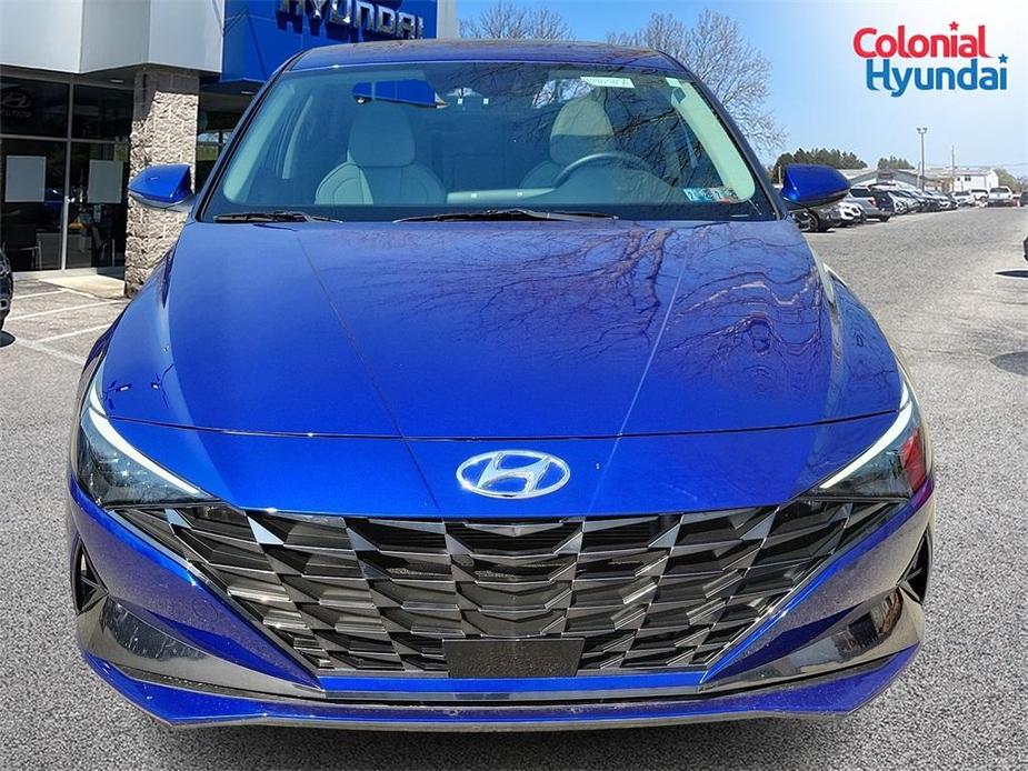 used 2022 Hyundai Elantra HEV car, priced at $23,300