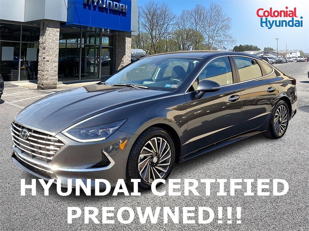 used 2023 Hyundai Sonata Hybrid car, priced at $26,500