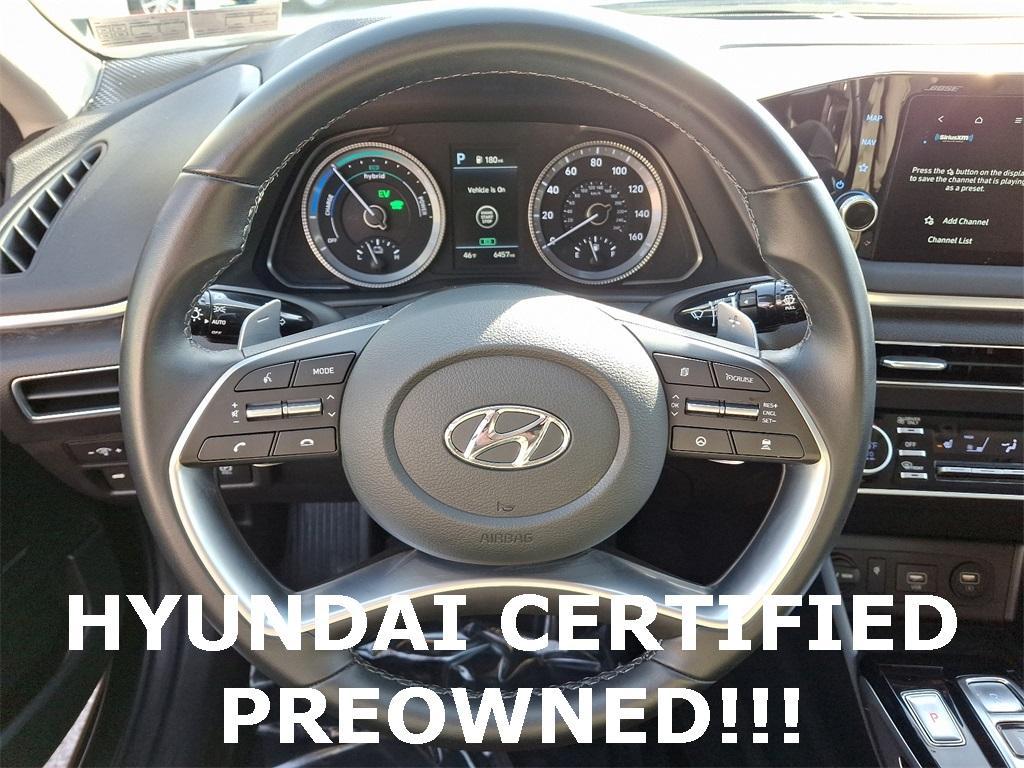 used 2023 Hyundai Sonata Hybrid car, priced at $26,500