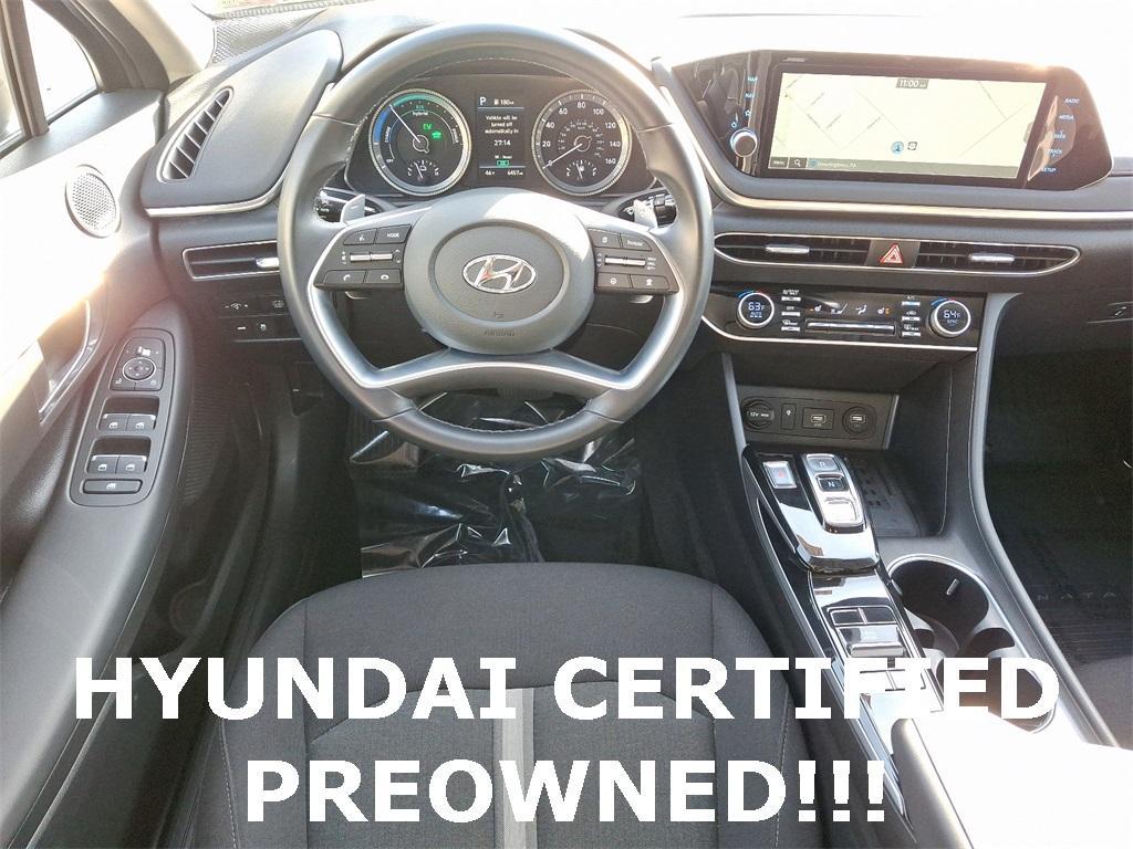 used 2023 Hyundai Sonata Hybrid car, priced at $26,500