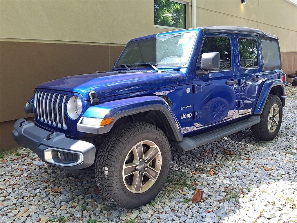 used 2020 Jeep Wrangler Unlimited car, priced at $20,990