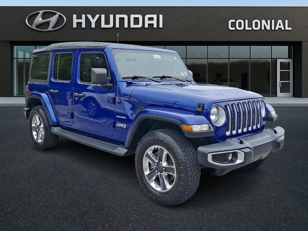 used 2020 Jeep Wrangler Unlimited car, priced at $20,990