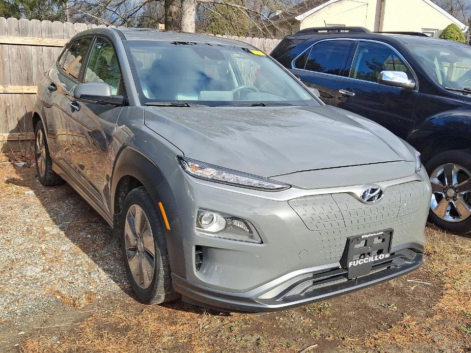 used 2021 Hyundai Kona EV car, priced at $17,999