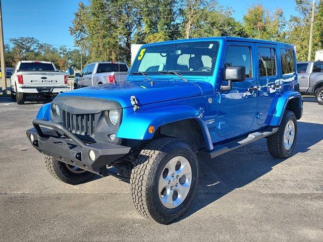 used 2015 Jeep Wrangler Unlimited car, priced at $16,723