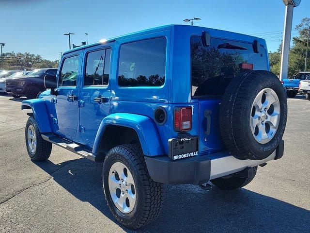 used 2015 Jeep Wrangler Unlimited car, priced at $16,723