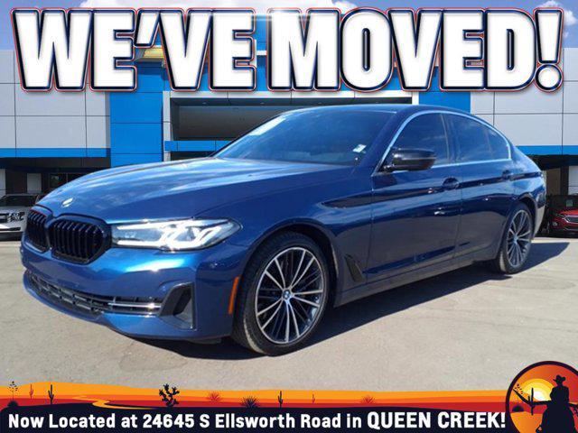 used 2021 BMW 530 car, priced at $36,425